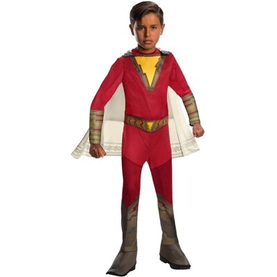 Rubie's Shazam Klassisk Kapten Marvel DC Comics Trollkarl Superhjälte Licensierad Barnkostym - Röd Liten (4-6) Rubie's Shazam Klassisk Kapten Marvel DC Comics Trollkarl Superhjälte Licensierad Barnkostym - Röd Liten (4-6)