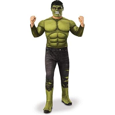 Rubie's Hulk Deluxe Herr Muskulös Padded Kostym - Kostymer Rubie's Hulk Deluxe Herr Muskulös Padded Kostym - Kostymer