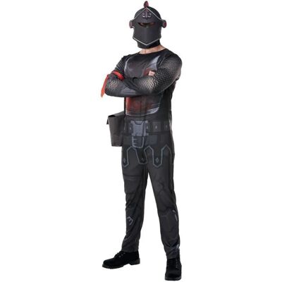 RUBIES FRANCE Black Knight Fortnite Costume Large RUBIES FRANCE Black Knight Fortnite Costume Large