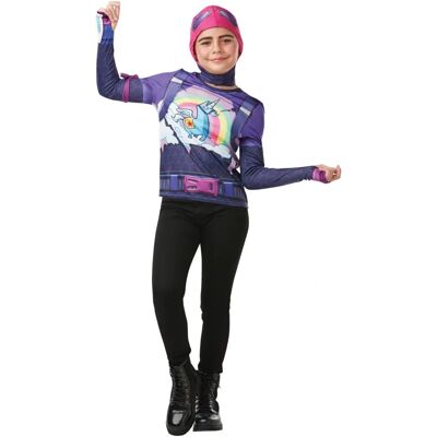 Fortnite Teen Brite Bomber T-Shirt & Balaclava - Video Game Costume Fortnite Teen Brite Bomber T-Shirt & Balaclava - Video Game Costume