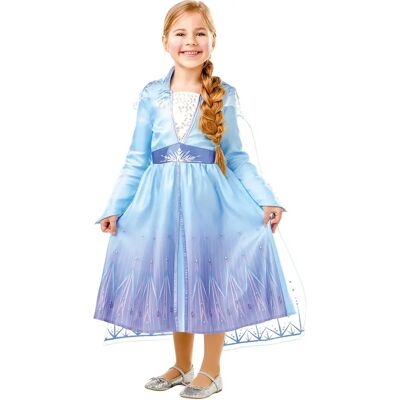 Déguisement Elsa Frozen 2 de Lacey Wigs - Bleu/Violet/Blanc - Costumes - Publicité Déguisement Elsa Frozen 2 de Lacey Wigs - Bleu/Violet/Blanc - Costumes - Publicité