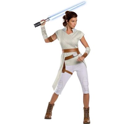 Costume Rey Star Wars L'Ascension de Skywalker - Gris/Blanc/Marron - Publicité Costume Rey Star Wars L'Ascension de Skywalker - Gris/Blanc/Marron - Publicité