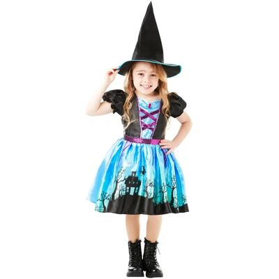 Rubies Moonlight Witch Costume - Girl Halloween Fancy Dress Rubies Moonlight Witch Costume - Girl Halloween Fancy Dress