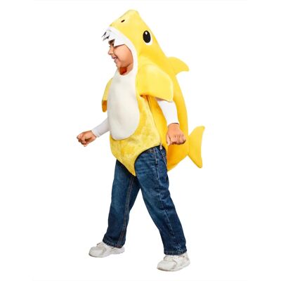 Unisex dětský kostým Baby Shark Žlutý - 6-12 měsíců Unisex dětský kostým Baby Shark Žlutý - 6-12 měsíců