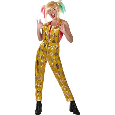 Rubie's Harley Quinn Gold & Pink Overall Kostüm - Verkleidung Rubie's Harley Quinn Gold & Pink Overall Kostüm - Verkleidung