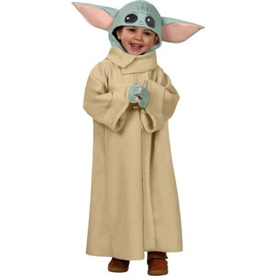 Lacey Wigs Costume bambino Baby Yoda - Star Wars beige/verde Lacey Wigs Costume bambino Baby Yoda - Star Wars beige/verde