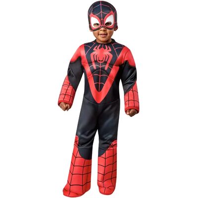 Marvel Miles Morales Kostym - Spider-Man 2-3 År Marvel Miles Morales Kostym - Spider-Man 2-3 År