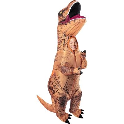 Rubies Jurassic World T-Rex Costume - Inflatable Childs Fancy Dress Rubies Jurassic World T-Rex Costume - Inflatable Childs Fancy Dress