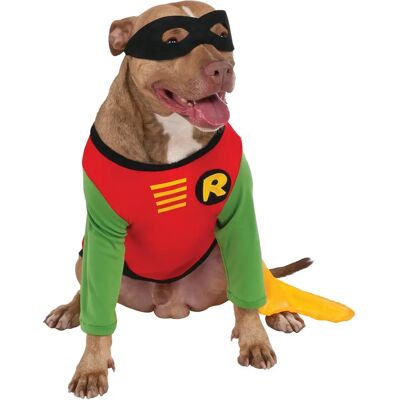 DC Comics Robin Haustierkostüm - Großes Halloween-Kostüm DC Comics Robin Haustierkostüm - Großes Halloween-Kostüm