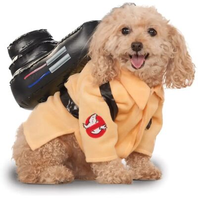 Rubie's Ghostbusters Husdjur Costum Liten - Kostym med Skjorta & Uppblåsbar Ryggsäck Rubie's Ghostbusters Husdjur Costum Liten - Kostym med Skjorta & Uppblåsbar Ryggsäck