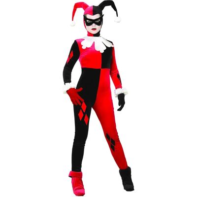 Rubie's Harley Quinn Gotham Girls Supervillain Batman Kostym Röd Medium Rubie's Harley Quinn Gotham Girls Supervillain Batman Kostym Röd Medium