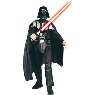 Rubie's Darth Vader Deluxe Star Wars Klassikkoelokuva Virallinen Miesten Puku - Extra Large Rubie's Darth Vader Deluxe Star Wars Klassikkoelokuva Virallinen Miesten Puku - Extra Large