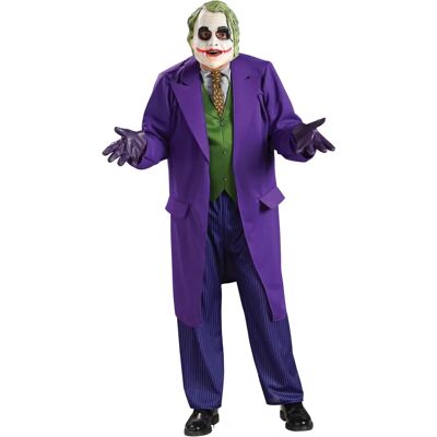 Rubie's Joker Deluxe Supervillain Batman The Dark Knight Kostym Lila - Kostymer Rubie's Joker Deluxe Supervillain Batman The Dark Knight Kostym Lila - Kostymer