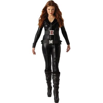 Rubie's Black Widow Deluxe Damkostym Marvel Avengers - Kostymer Rubie's Black Widow Deluxe Damkostym Marvel Avengers - Kostymer