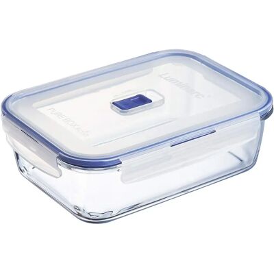 LUMINARC Recipiente retangular de vidro - 197cl - Bicolore LUMINARC Recipiente retangular de vidro - 197cl - Bicolore