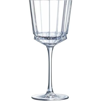 Set di 6 bicchieri da vino Macassar in cristallo - Stile Art Deco Set di 6 bicchieri da vino Macassar in cristallo - Stile Art Deco