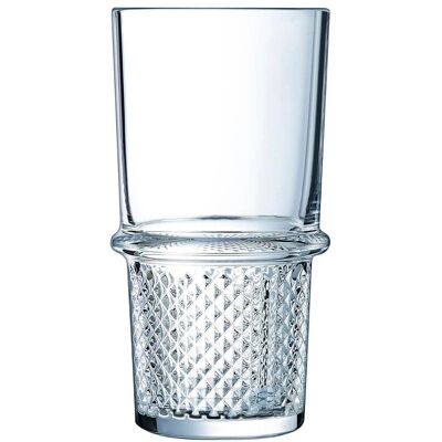 Verre transparent Arcoroc New York - 350 ml - Lot de 6 Verre transparent Arcoroc New York - 350 ml - Lot de 6