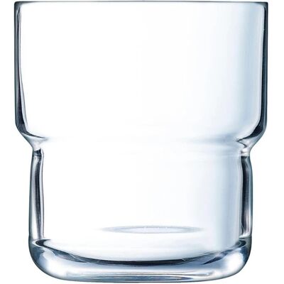 Bicchiere trasparente Arcoroc Log - Set di 6 bicchieri 270 ml Bicchiere trasparente Arcoroc Log - Set di 6 bicchieri 270 ml