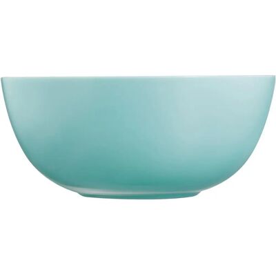 Saladier en Verre Turquoise Luminarc Diwali - Saladier - Publicité Saladier en Verre Turquoise Luminarc Diwali - Saladier - Publicité