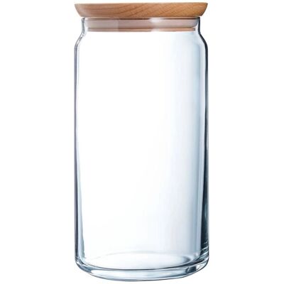 Luminarc Rotes Glasaufbewahrungsglas 1,5L - Aufbewahrungsglas Luminarc Rotes Glasaufbewahrungsglas 1,5L - Aufbewahrungsglas