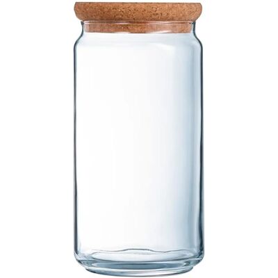 Luminarc Pure Jar - Glasburk med korklock Luminarc Pure Jar - Glasburk med korklock
