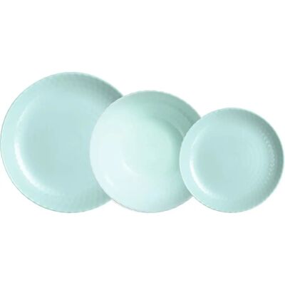 Luminarc Pampille Verre Turquoise - Vaisselle Luminarc Pampille Verre Turquoise - Vaisselle