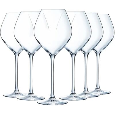 Chef & Sommelier - 6 Wine Glasses 35 cl Cheer Up - Chef&Sommelier Chef & Sommelier - 6 Wine Glasses 35 cl Cheer Up - Chef&Sommelier