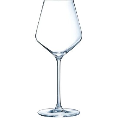 Cristal d'Arques - 6 Weingläser 38cl - Modern Klarsichtig Kristall Cristal d'Arques - 6 Weingläser 38cl - Modern Klarsichtig Kristall