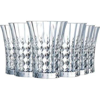 Set de vasos Lady Diamond de Cristal d'Arques - Estilo Vintage Set de vasos Lady Diamond de Cristal d'Arques - Estilo Vintage