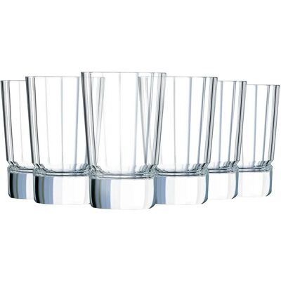 Cristal d'Arques Macassar Bicchiere da shot - Elegante 6 cl Art déco Cristal d'Arques Macassar Bicchiere da shot - Elegante 6 cl Art déco