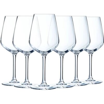 Luminarc Vinetis 6 Verres à Pied - Verrerie Luminarc Vinetis 6 Verres à Pied - Verrerie