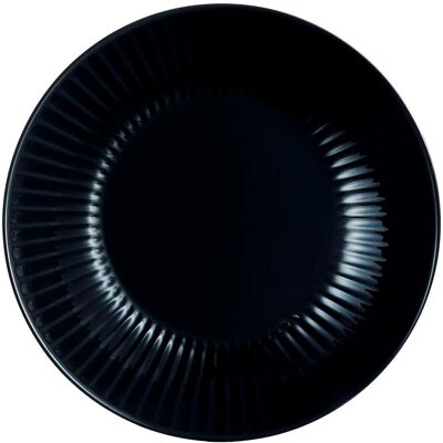 Assiette Creuse Luminarc Cottage Verre Noir - Ustensiles de Cuisine Assiette Creuse Luminarc Cottage Verre Noir - Ustensiles de Cuisine