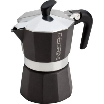 Pedrini 9113 - Anthrazit - Moka-Kanne Pedrini 9113 - Anthrazit - Moka-Kanne