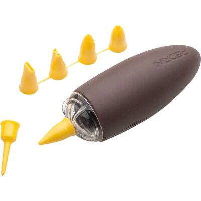 Pedrini - 03GD209 - Silicone - 6 beccucci - Sacca da pasticceria Pedrini - 03GD209 - Silicone - 6 beccucci - Sacca da pasticceria