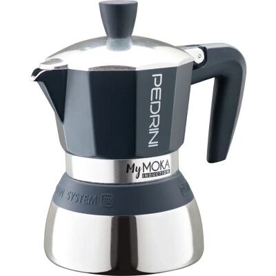 Pedrini MyMoka induzione - Taupe Pedrini MyMoka induzione - Taupe