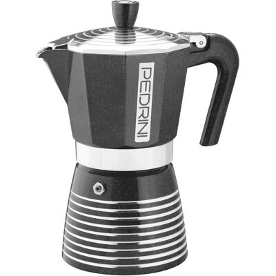 Infinity Rock Espressomaschine - Schwarz/Silber Infinity Rock Espressomaschine - Schwarz/Silber