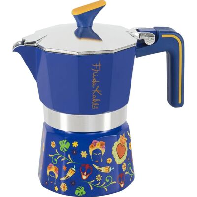 Pedrini 3TZ FRIDA KAHLO - Blau - Espressokocher Pedrini 3TZ FRIDA KAHLO - Blau - Espressokocher