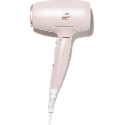 T3 Afar Lightweight Travel-Size Hair Dryer - Satin Blush - Hair Dryer T3 Afar Lightweight Travel-Size Hair Dryer - Satin Blush - Hair Dryer