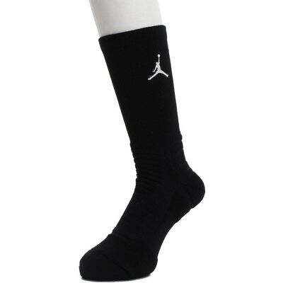 Nike Flight Crew Basketball Sokkere sorte M Nike Flight Crew Basketball Sokkere sorte M