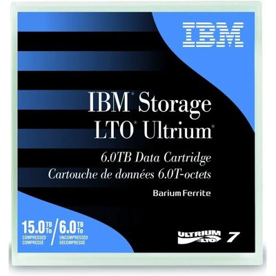 IBM LTO Ultrium 7 Data Cartridge - 6 TB opslag IBM LTO Ultrium 7 Data Cartridge - 6 TB opslag
