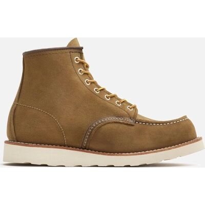 Red Wing Classic Moc - cuir brut et résistant au béton - Publicité Red Wing Classic Moc - cuir brut et résistant au béton - Publicité