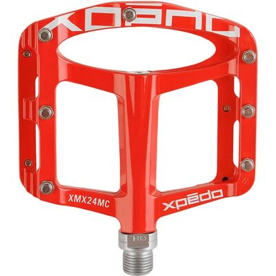 Xpedo SPRY - Pedale piattaforma, Rosso, Leggero, Resistente - MTB Xpedo SPRY - Pedale piattaforma, Rosso, Leggero, Resistente - MTB