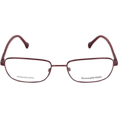 Ermenegildo Zegna VZ3186-0SBY Rouge - Monture de lunettes unisexe - Publicité Ermenegildo Zegna VZ3186-0SBY Rouge - Monture de lunettes unisexe - Publicité
