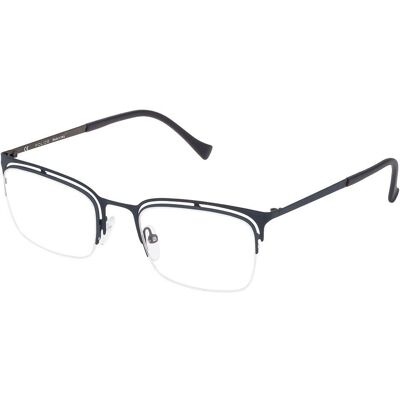 Montura de gafas Police VPL264520C07 azul para hombre - Marco de gafas Montura de gafas Police VPL264520C07 azul para hombre - Marco de gafas