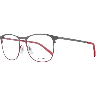 Sting VST017 Unisex Grijze Volledig Rand Bril Sting VST017 Unisex Grijze Volledig Rand Bril