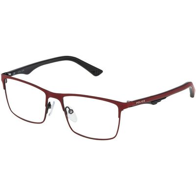 Unisex okulary Police VK543 Czerwone - Oprawa Unisex okulary Police VK543 Czerwone - Oprawa