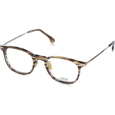 Lozza Brown Men Optical Eyeglasses - Full-Rim Rectangle Lozza Brown Men Optical Eyeglasses - Full-Rim Rectangle