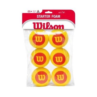 Wilson Starter Foam Tennisbolde - Gul/Rød Stage 3 Wilson Starter Foam Tennisbolde - Gul/Rød Stage 3
