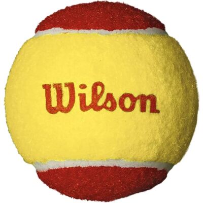Wilson Rood Mini Tennisballen 3-Pack - Voor Junioren Wilson Rood Mini Tennisballen 3-Pack - Voor Junioren