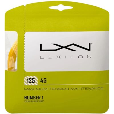 Cordage de Tennis Luxilon Wilson 4G - Puissance & Contrôle - Publicité Cordage de Tennis Luxilon Wilson 4G - Puissance & Contrôle - Publicité